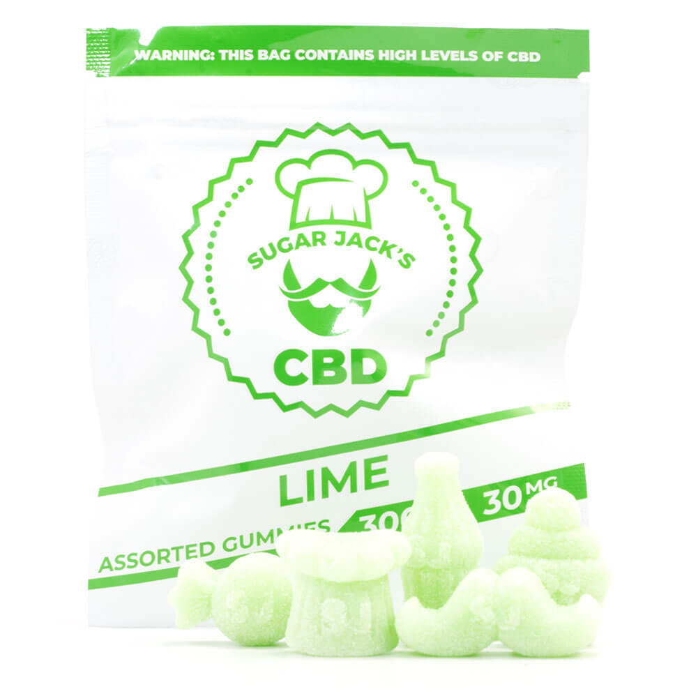 Assorted CBD Lime Gummies -300mg
