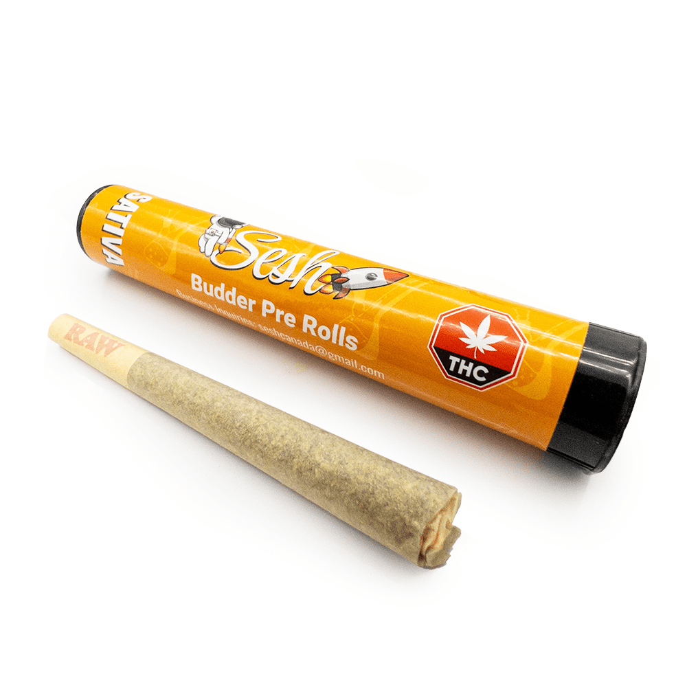 Sesh Budder Weed Pre-Rolled Joints – Sativa