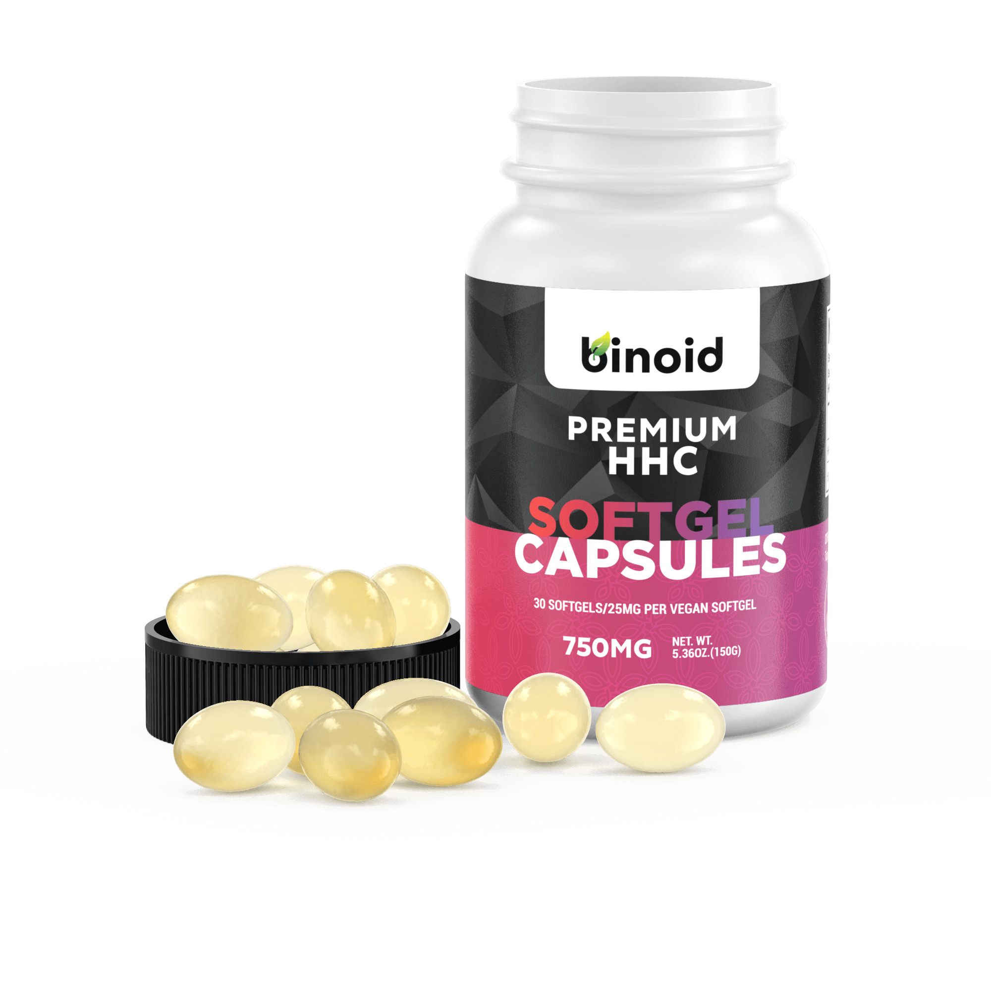 HHC Weed Gel Capsules – 25mg