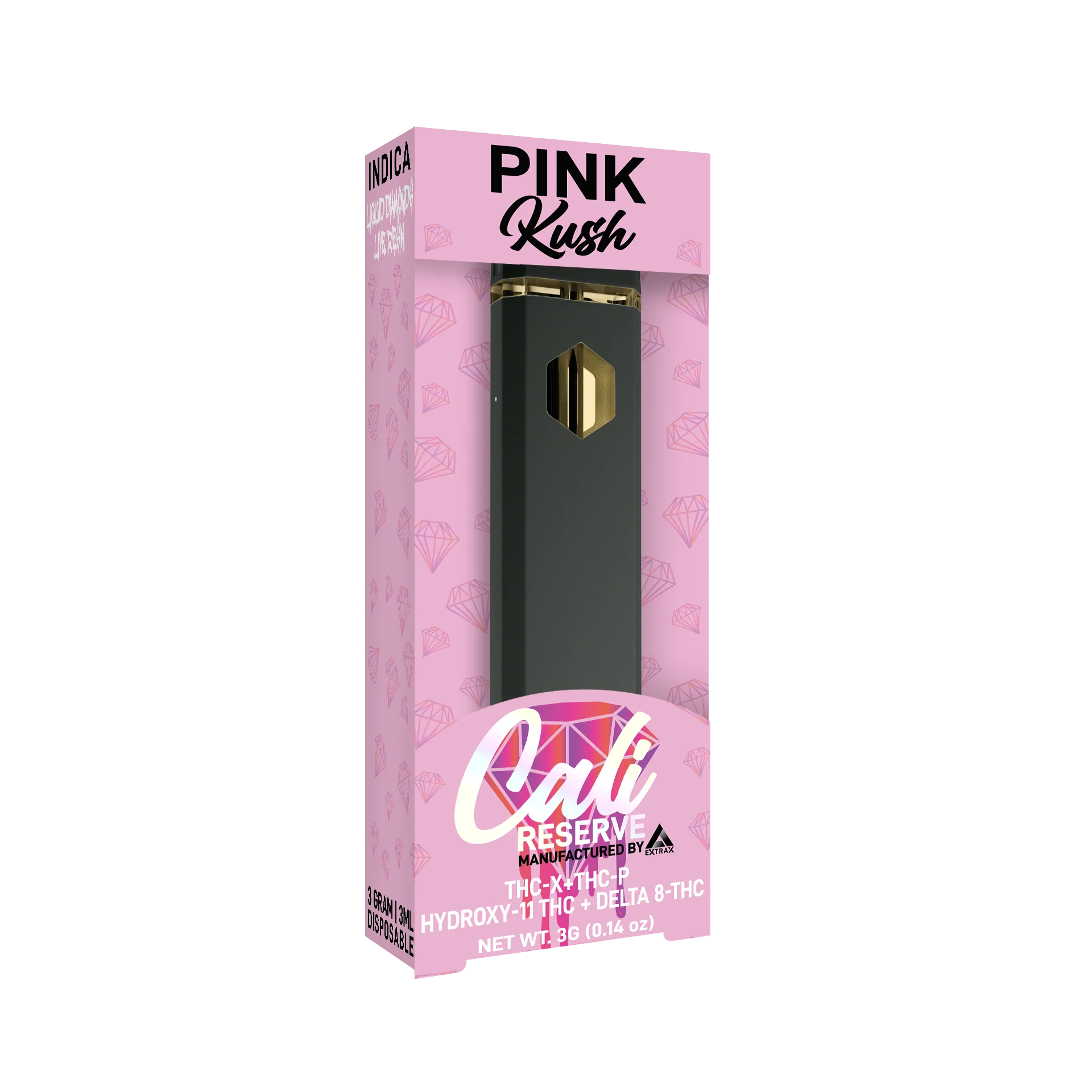 Pink Kush THC Live Resin Vape Cartridge AU