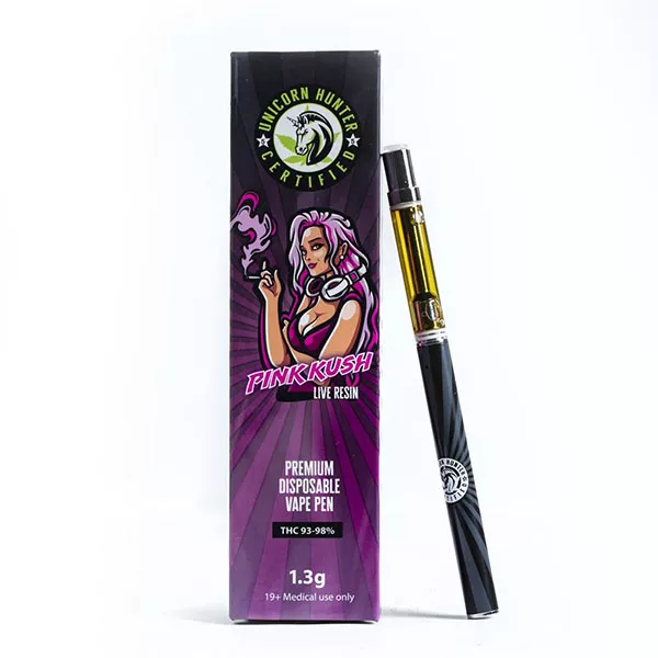 Pink Kush THC Live Resin Vape Cartridge AU