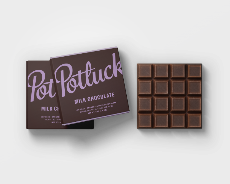 THC Potluck – Chocolates – 300mg